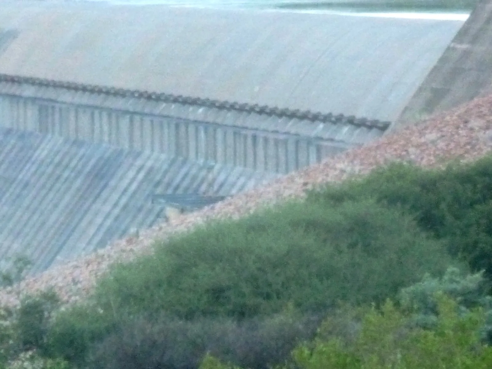 Spillway face of the dam wall | Klipvoor Dam - North West - Brits - Klipvoor Dam