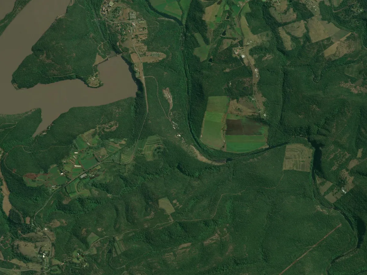 Dam wall and Nahoon River valley | Nahoon Dam - Eastern Cape - East London - Nahoon Dam
