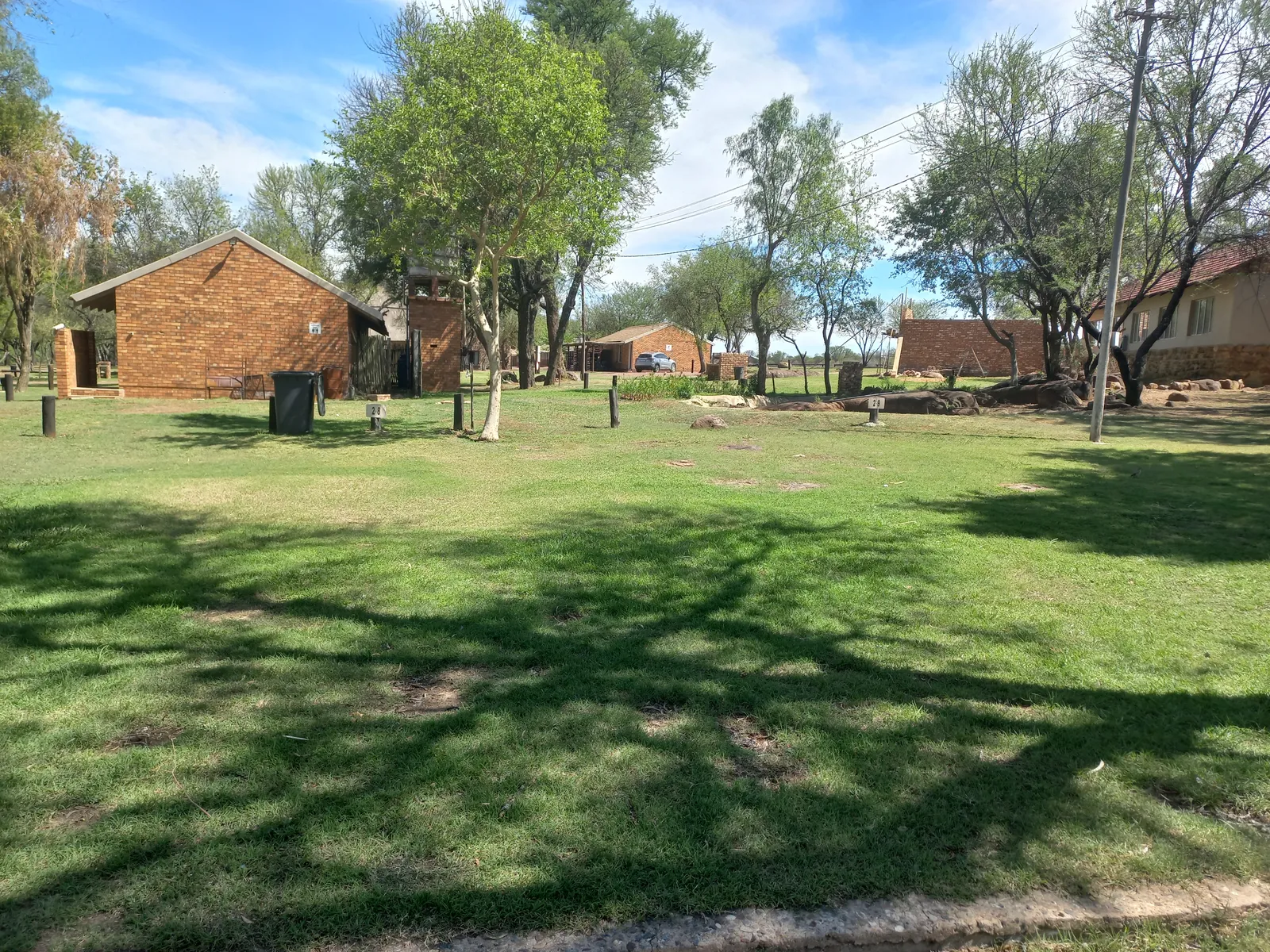 Grassed caravan stands | Umfula Resort - Free State - Parys - Vaal River