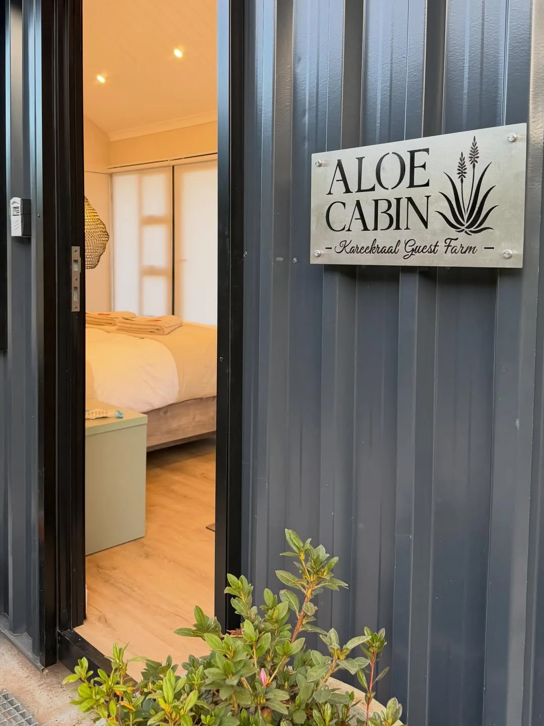 Aloe Cabin entrance | Kareekraal - Mpumalanga - Dullstroom