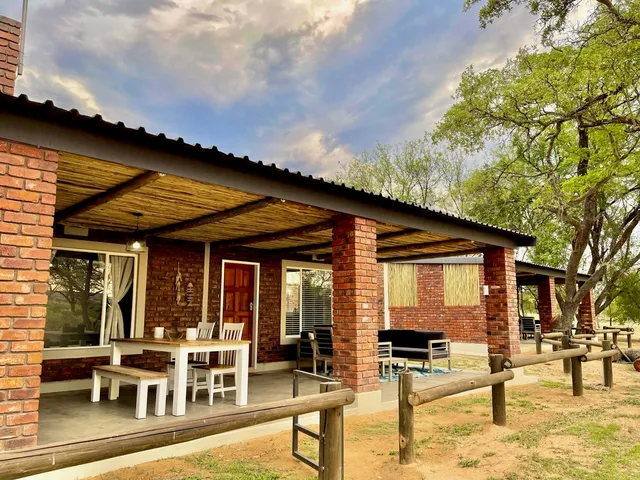 Brick cottage with covered stoep at Stargazer, Groendraai River Cottages | Groendraai River Cottages - Stargazer - Limpopo - Vaalwater