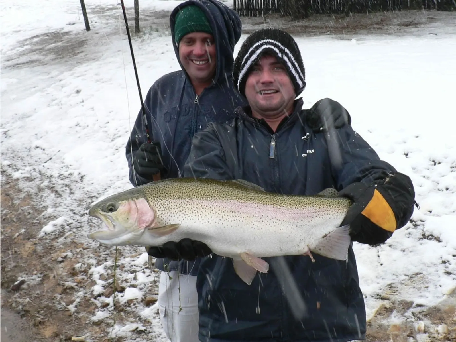 Trophy trout catch in winter | Troutbagger Farm - KwaZulu-Natal - Nottingham Road