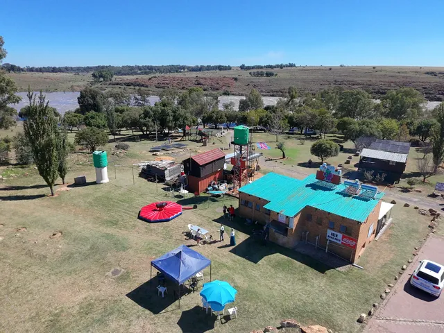Riverside camp from above | Rapids Paradise - Gauteng - Meyerton - Vaal River