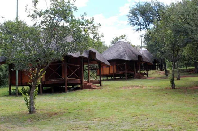 Thatched chalets on the estate | Serobe Adventures - Free State - Parys - Vaal River