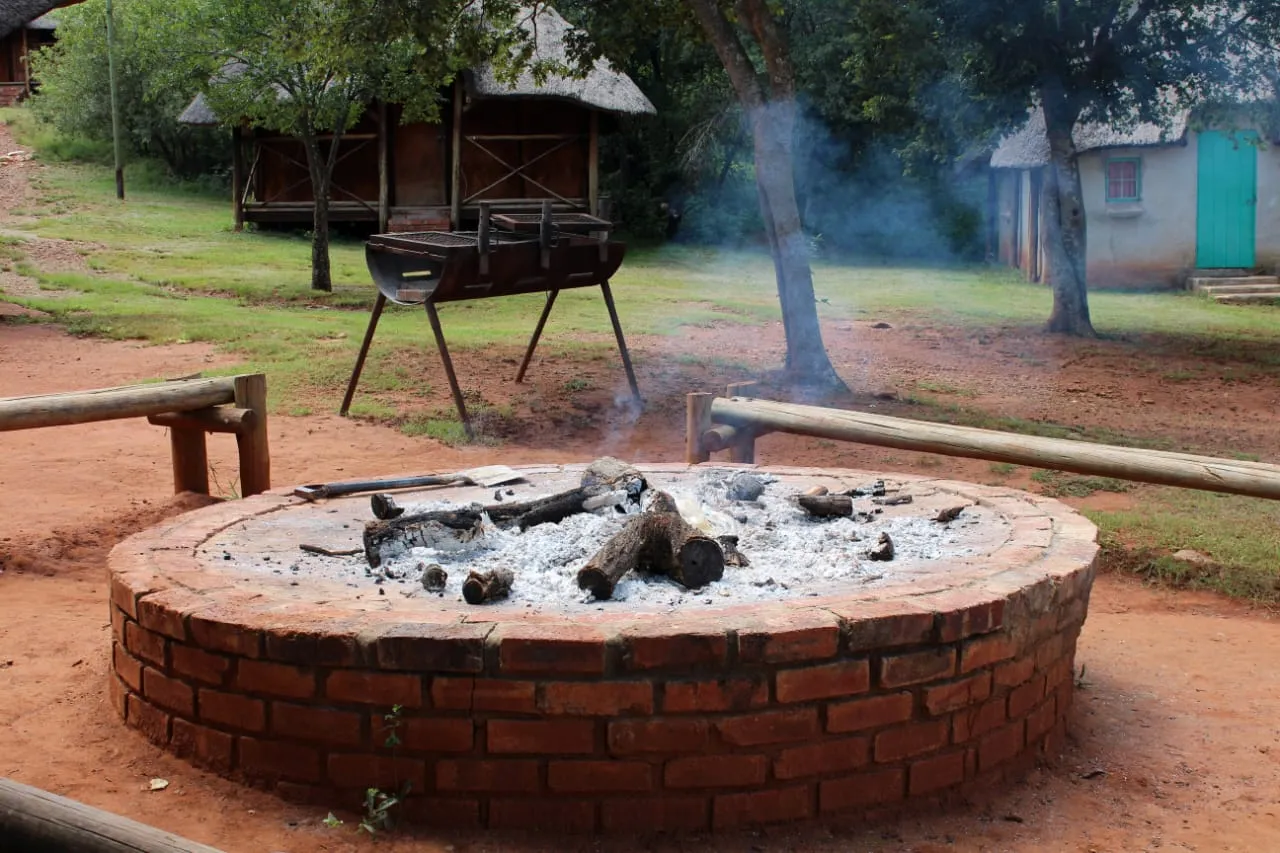 Communal braai and fire pit | Serobe Adventures - Free State - Parys - Vaal River