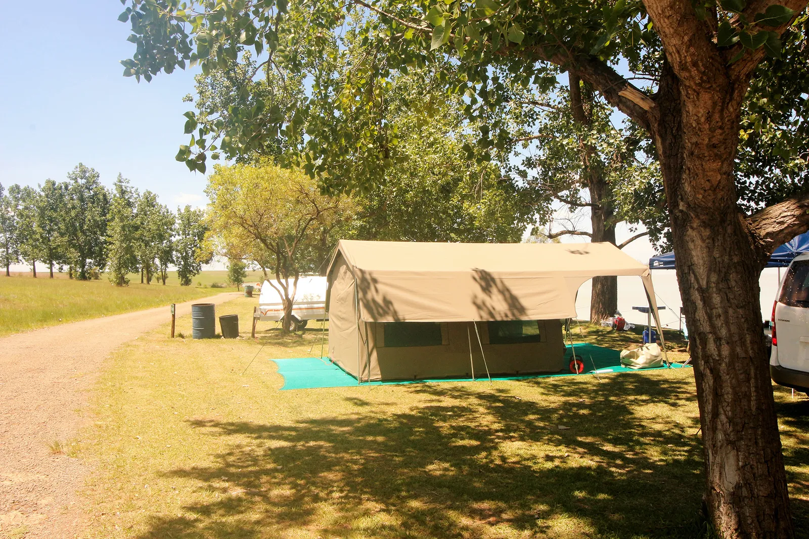 Sandford campsite pitch | Chelmsford Dam Nature Reserve - KwaZulu-Natal - Newcastle - Ntshingwayo Dam
