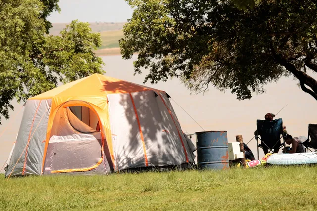 Campsite on Ntshingwayo Dam | Chelmsford Dam Nature Reserve - KwaZulu-Natal - Newcastle - Ntshingwayo Dam