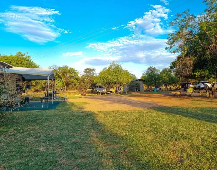 Caravan park stands | Bass Lake Lodge - Gauteng - De Wagensdrift