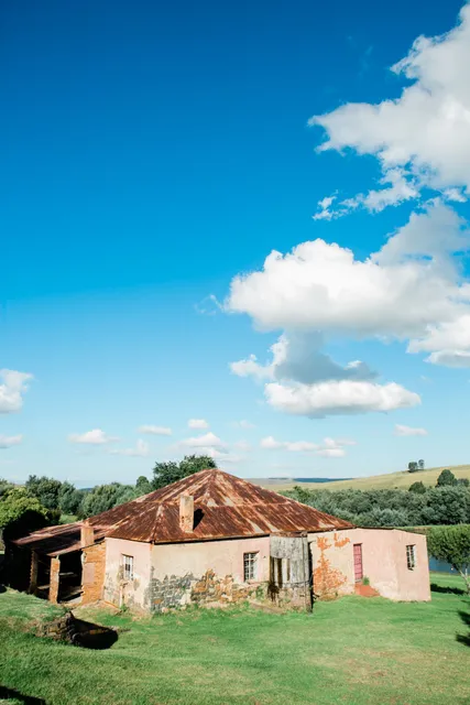 Historic farmhouse on the farm | Lake Heron Game & Trout Farm - Mpumalanga - Dullstroom