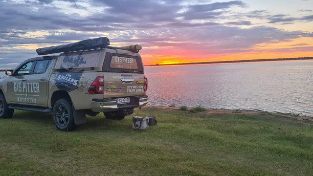 Vaal Dam sunset from the bank | Kees van der Walt - Free State - Deneysville - Vaal Dam