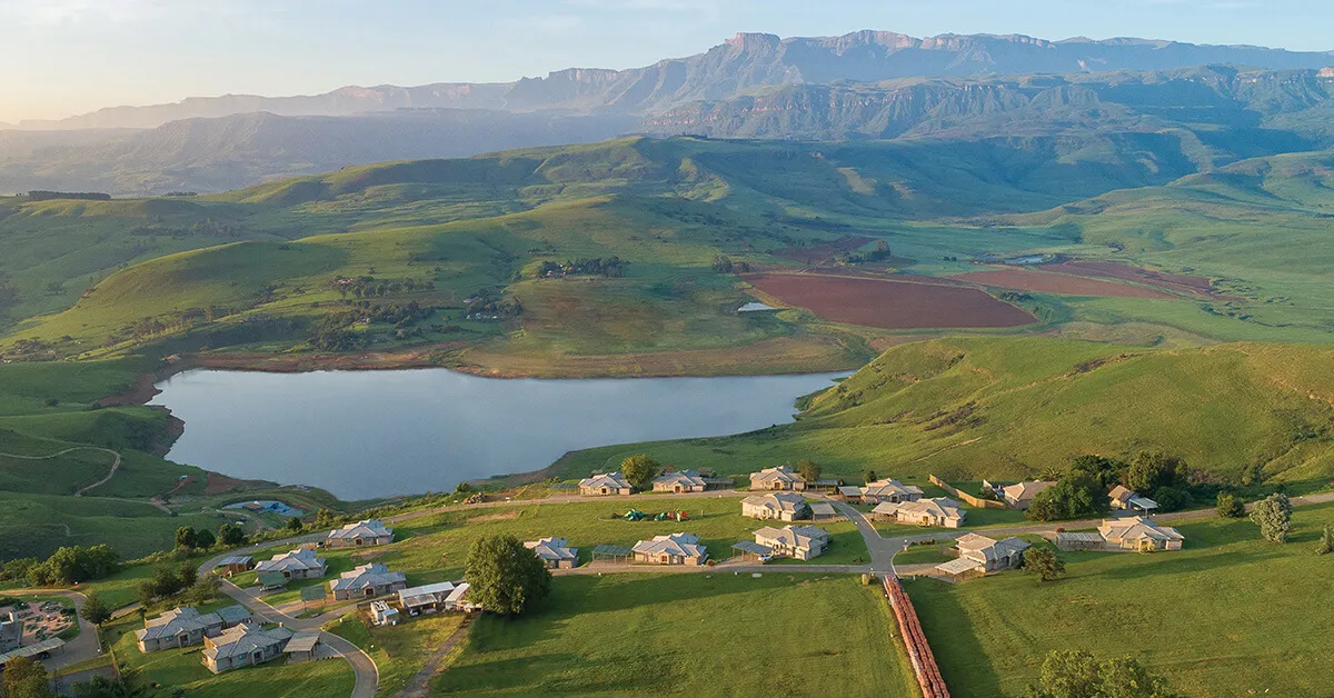 Resort above Bell Park Dam | Cayley Mountain Resort - KwaZulu-Natal - Winterton - Bell Park Dam