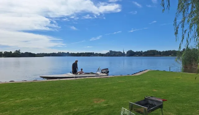 dam and boat | South Beach Vaal - Gauteng - Vanderbijlpark - Vaal River