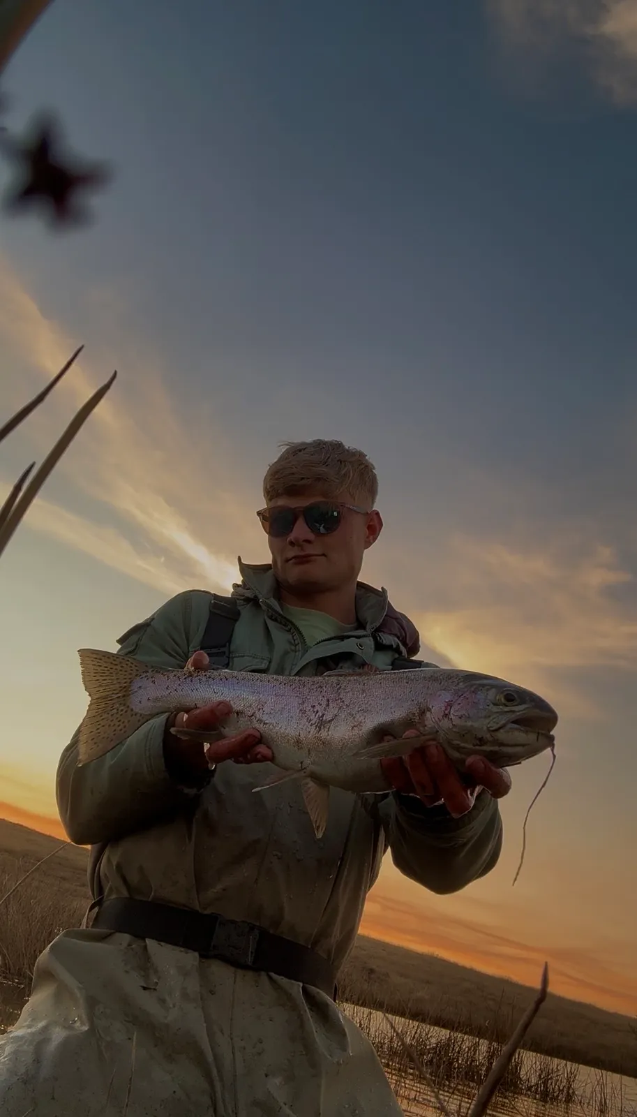 Chasing sunsets and rainbow trout. 
Another unforgettable evening at Balele
Mountain Lodge. 🌄🎣 | Balele Mountain Lodge - KwaZulu-Natal - Groenvlei