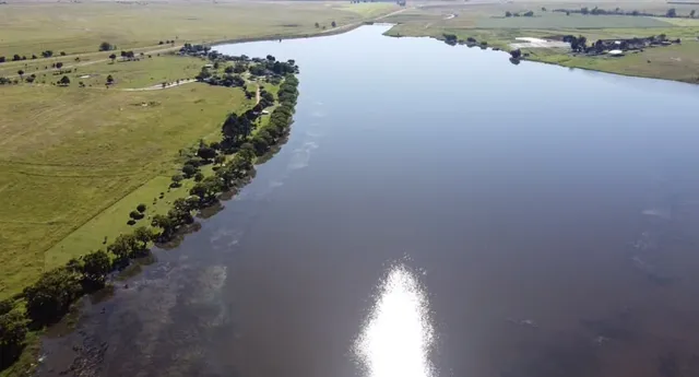 Rietspruit Dam from above | Boesmanland Lapa - Mpumalanga - Kriel - Rietspruit Dam