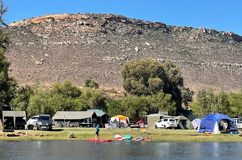 Camping area | Bulshoek Dam Recharge - Western Cape - Clanwilliam - Bulshoek Dam
