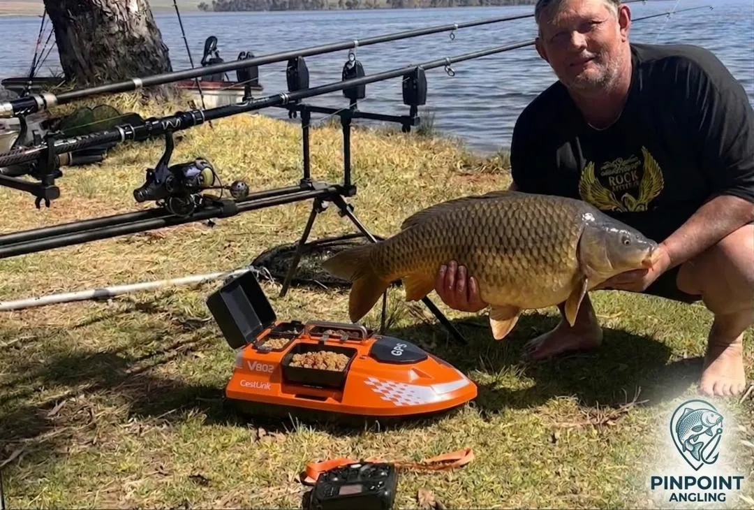 Bank angling at Middelburg Dam | Middelburg Dam Caravan Park - Mpumalanga - Middelburg - Middelburg Dam