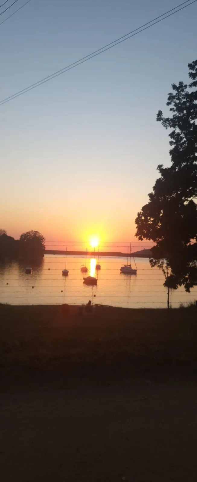 Sunset over Da Gama Dam | Da Gama Fishing Cottages - Mpumalanga - Hazyview - Da Gama Dam