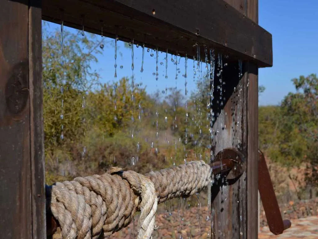 Garden water feature | Ruby River Resort - Limpopo - Groblersdal - Olifants River
