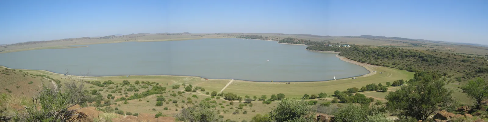 Rustfontein Dam panorama | Rustfontein Dam Nature Reserve - Free State - Bloemfontein - Rustfontein Dam