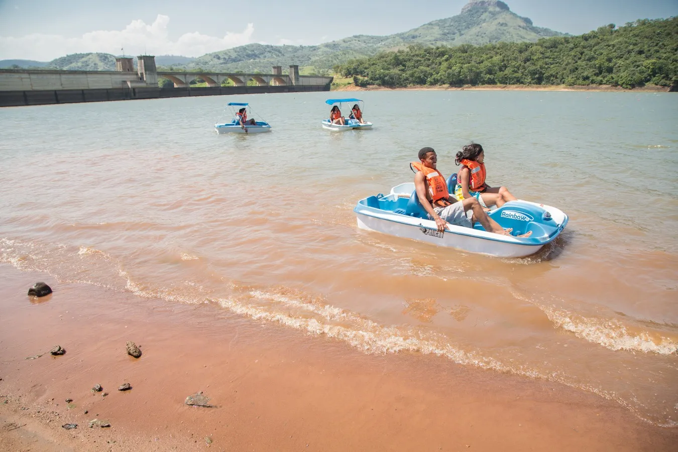 Paddle boats on Nagle Dam | Msinsi - Nagle - KwaZulu-Natal - Pietermaritzburg - Nagle Dam