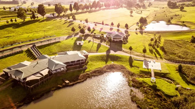 Aerial view of the bass dams | St Ives - KwaZulu-Natal - Howick