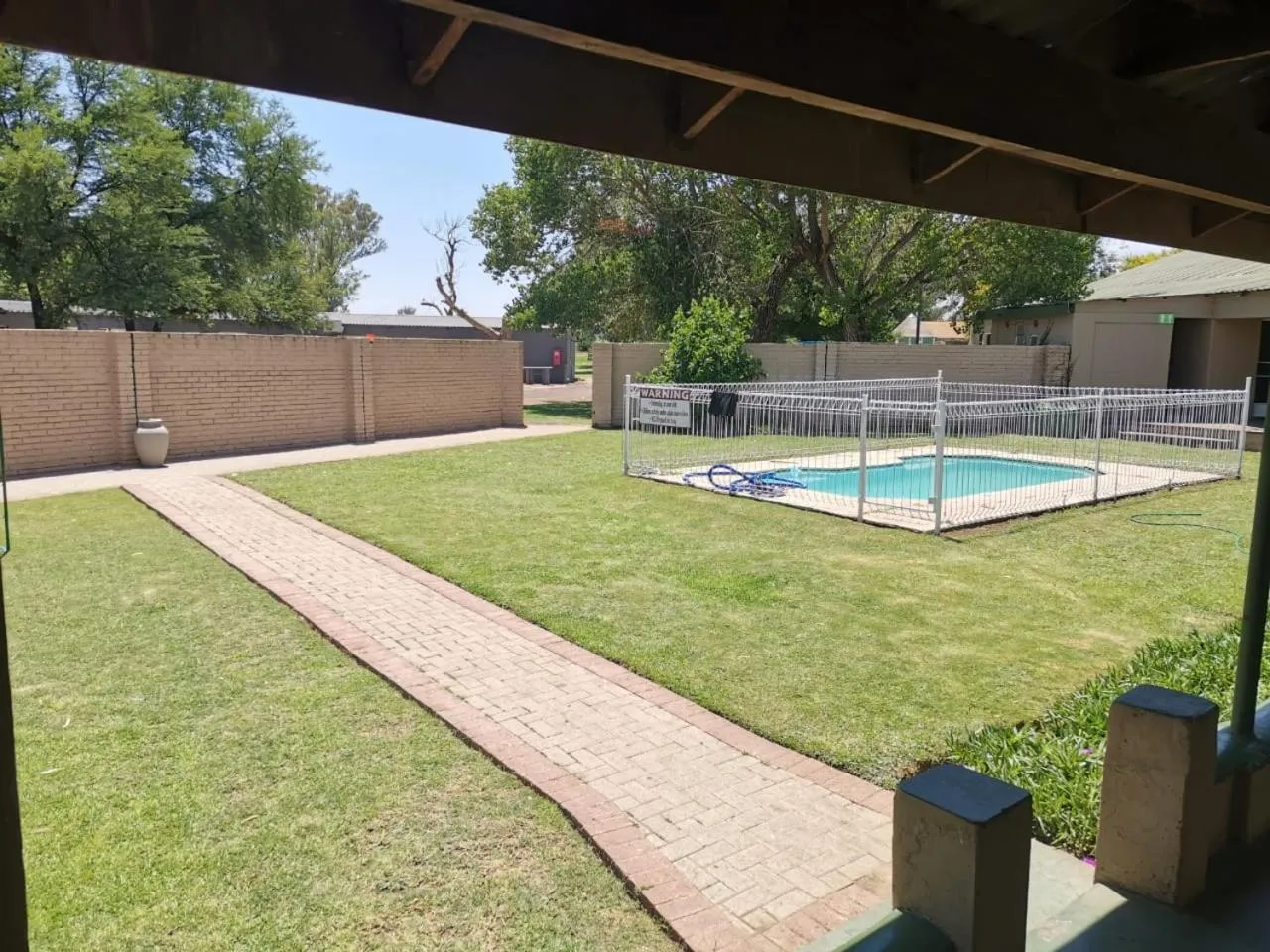 Swimming pool and garden | Scandinavia River Creek - North West - Potchefstroom - Vaal River
