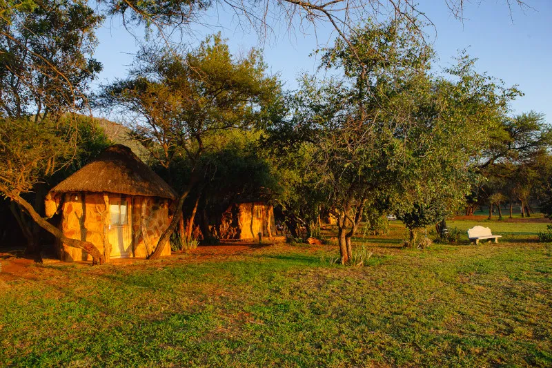 Stone rondavel on the farm | Nyl River Bush Camp - Limpopo - Mokopane - Nyl River