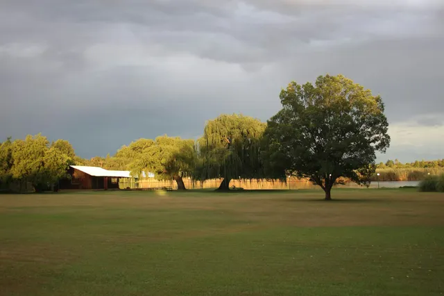 Riverfront lawn and Vaal River | Lochvaal River House - Gauteng - Loch Vaal - Vaal River