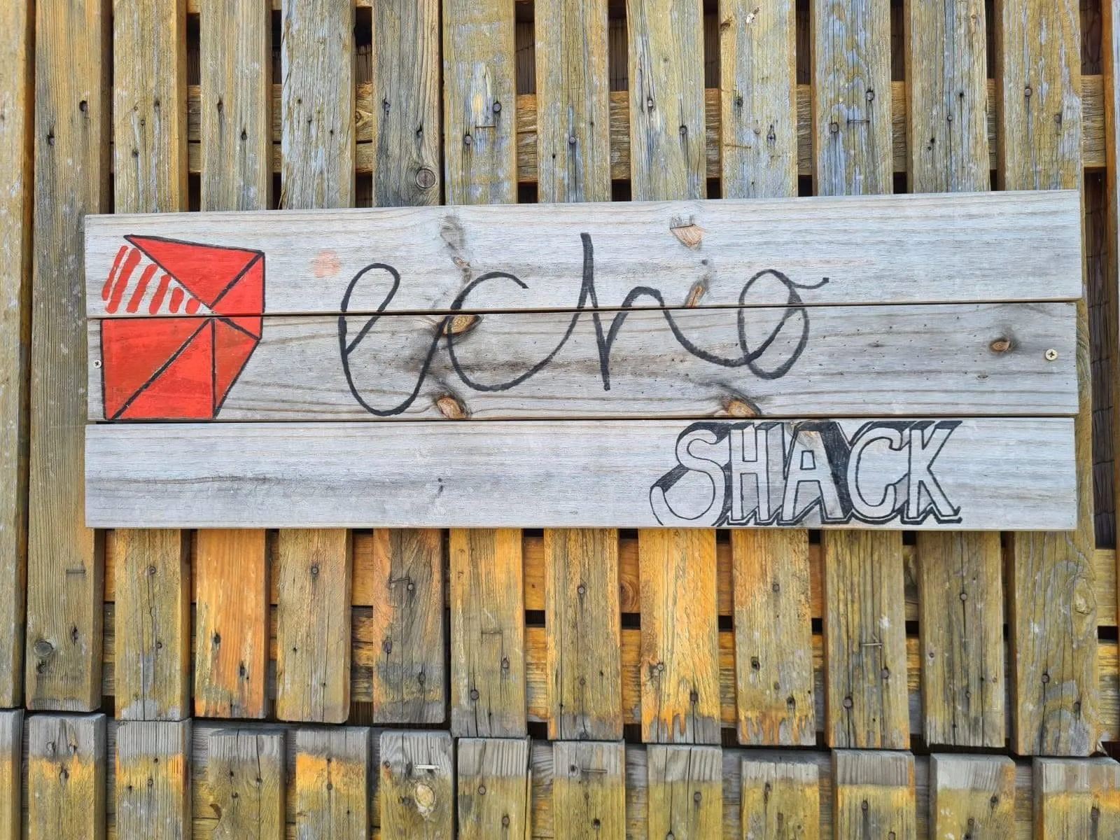 Echo Shack entrance sign | Echo Farm - Free State - Frankfort - Wilge River