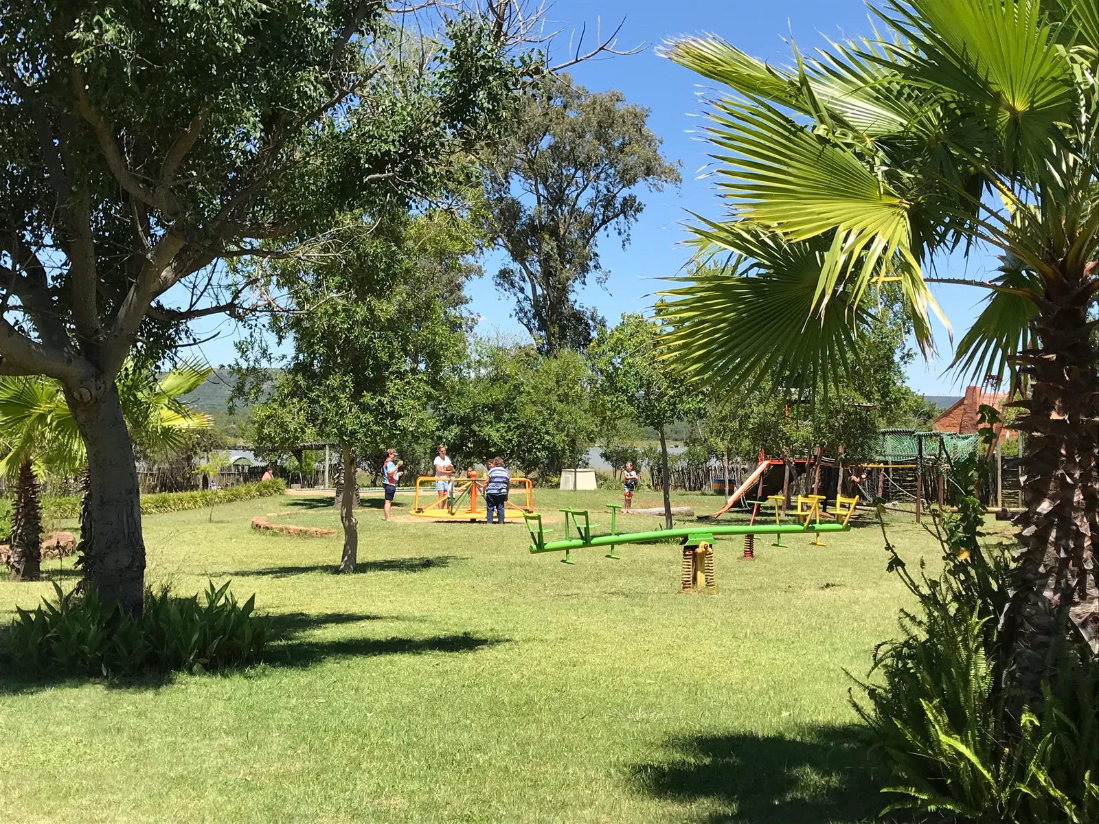 Playground and camping lawns | Waterkloof Hengeloord - North West - Koster - Koster Dam