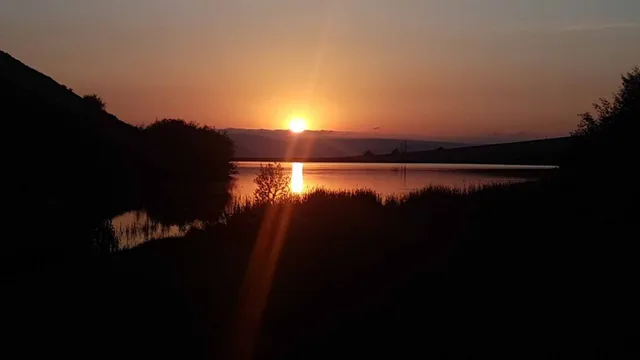 Sunset over the bass dam | Ribbokkloof - Mpumalanga - Stoffberg