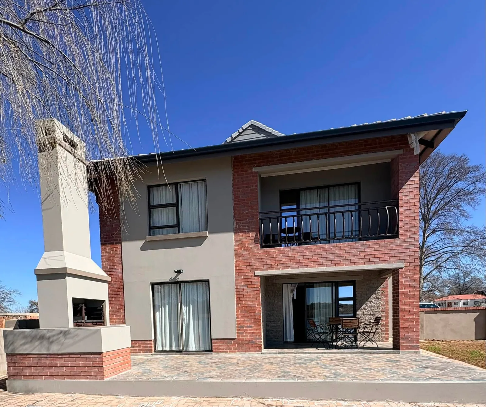 Self-catering chalet with outdoor braai | Loch Athlone Overnight Accommodation - Free State - Bethlehem - Loch Athlone