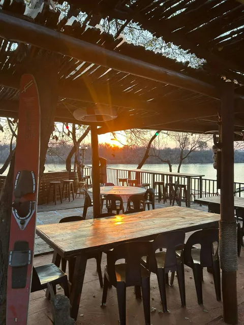 River deck at sunset | Shangri La River Resort - Free State - Viljoenskroon - Vaal River