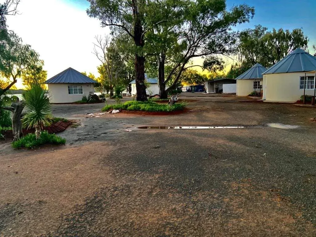 Angler on the dam bank | Drosternes - Free State - Koffiefontein - Kalkfontein Dam
