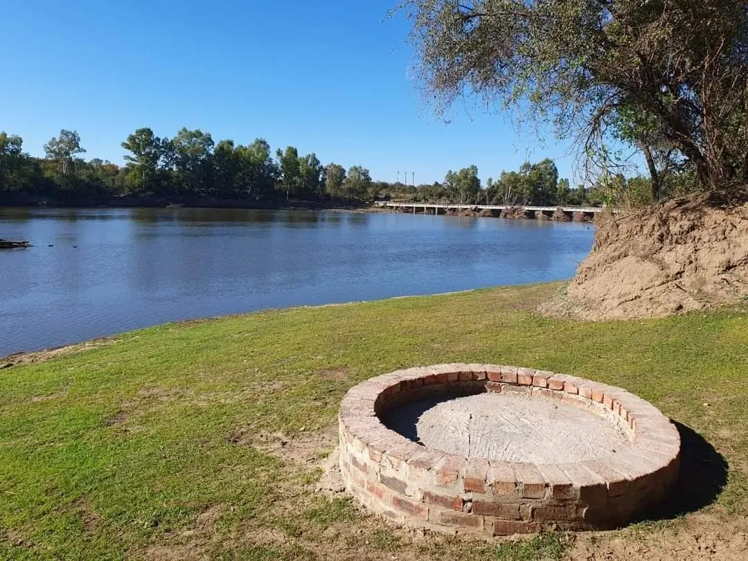 Vaal River from the bank | Biki Ini Bos - North West - Orkney - Vaal River