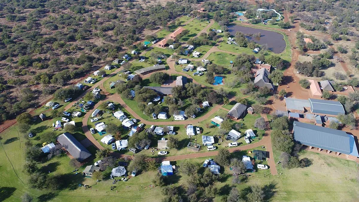 Aerial view of the resort | Bosveld Oase - North West - Brits