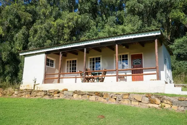 Pumpkin Cottage stoep at Pumpkin Cottage, Blesberg Farm Cottages | Blesberg Farm Cottages - Pumpkin Cottage - KwaZulu-Natal - Lidgetton