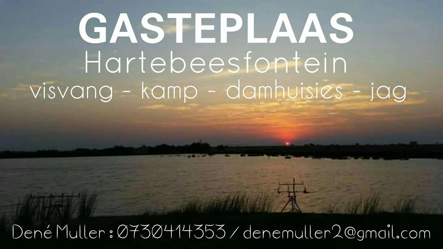 Main dam at Hartebeesfontein | Hartebeesfontein Gasteplaas - Limpopo - Mookgophong