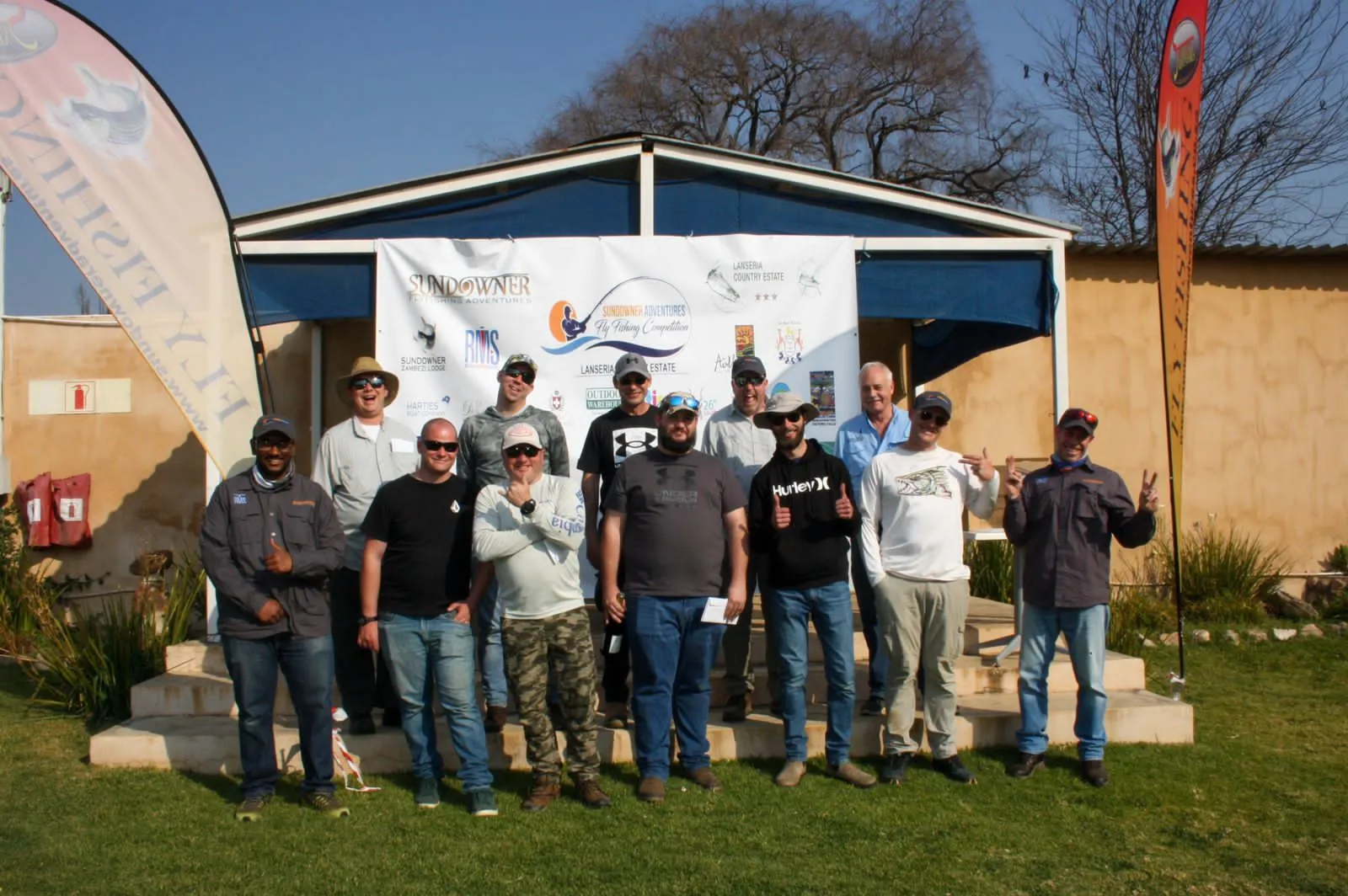 Fly fishing competition group | Magalies Barbus Haven - Gauteng - Magaliesburg - Magalies River