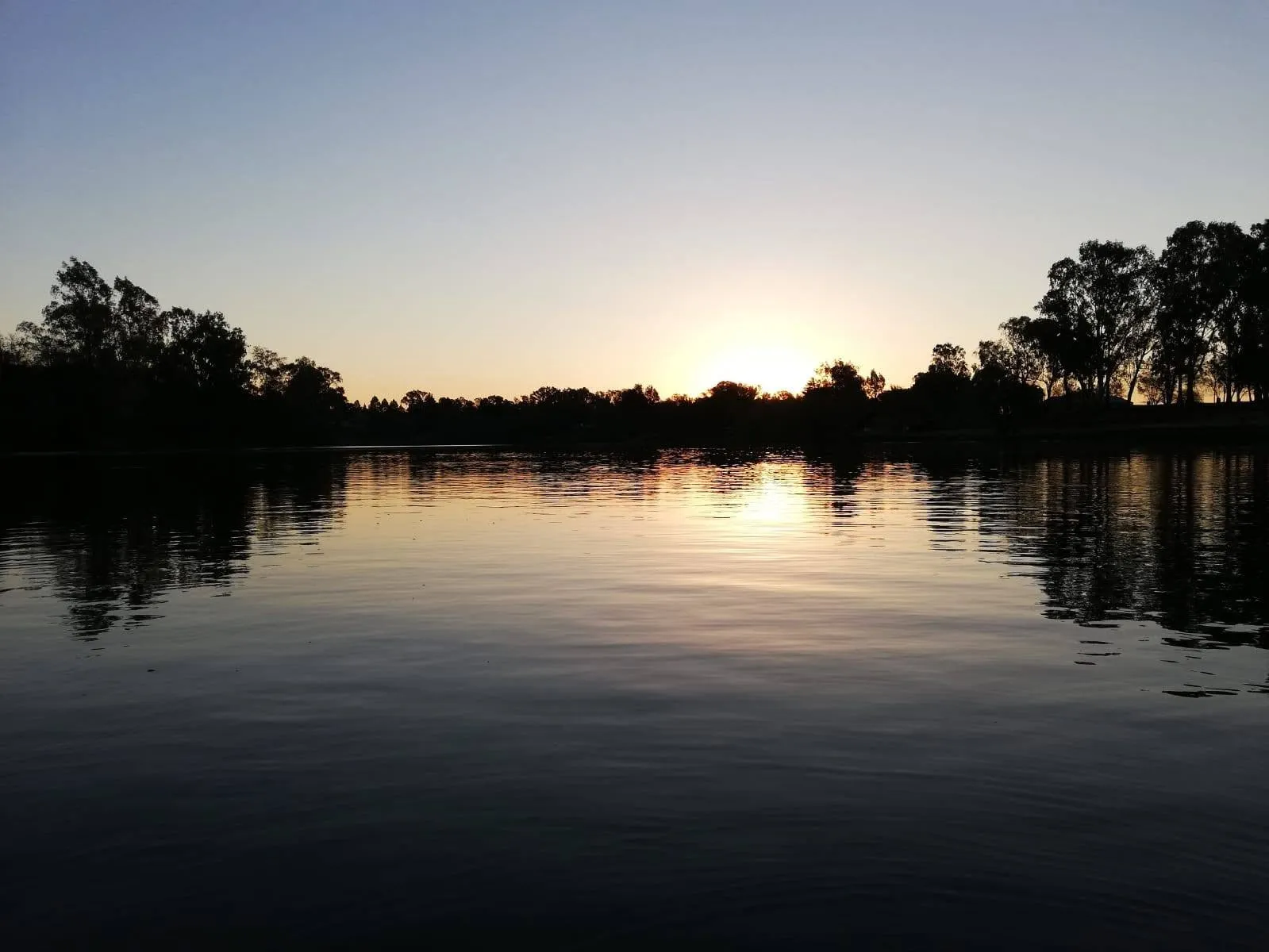 Sunset on the Vaal River | Riverlake - North West - Lindequesdrif - Vaal River