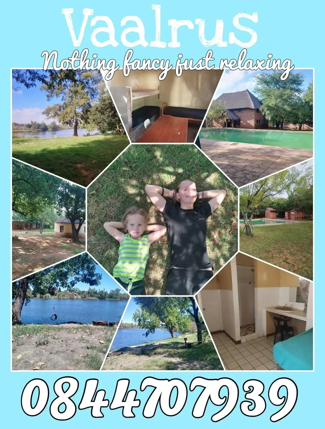 Resort pool and riverfront views | Vaalrus Vakansie Oord Barage - Gauteng - Barrage - Vaal River
